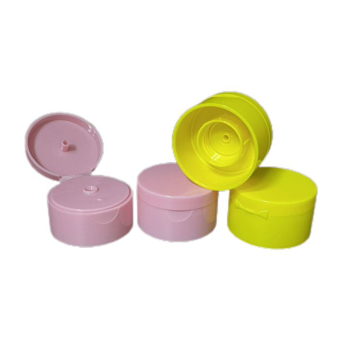 Customized 24-410 Double wall flip top caps image