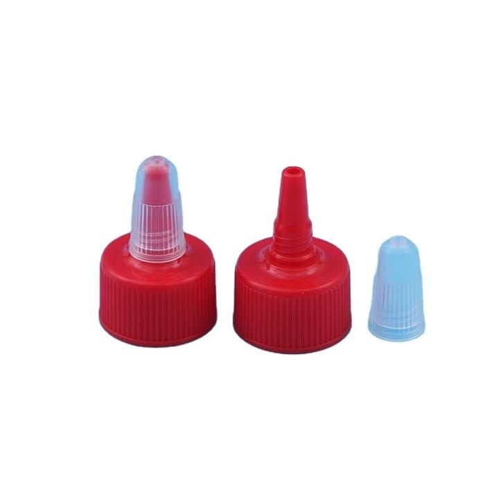 Plastic cap for sauce  image