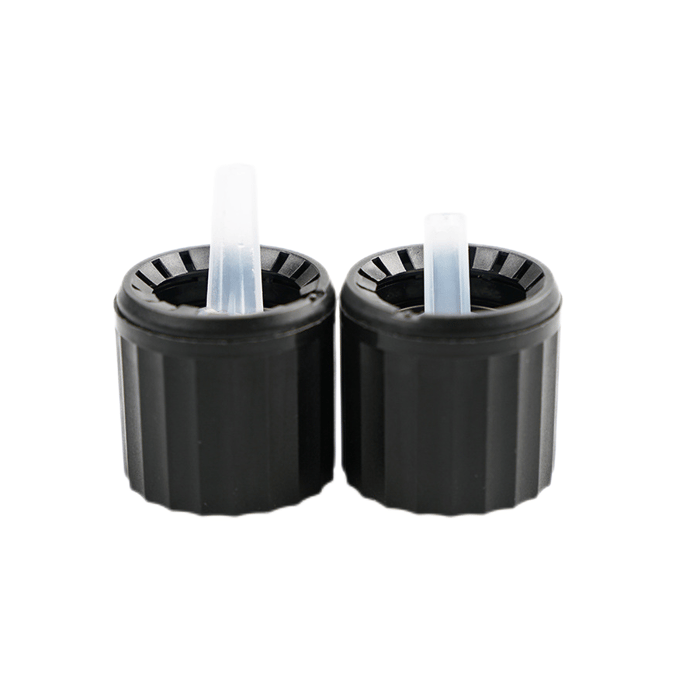 Plastic essential oil bottle lids image