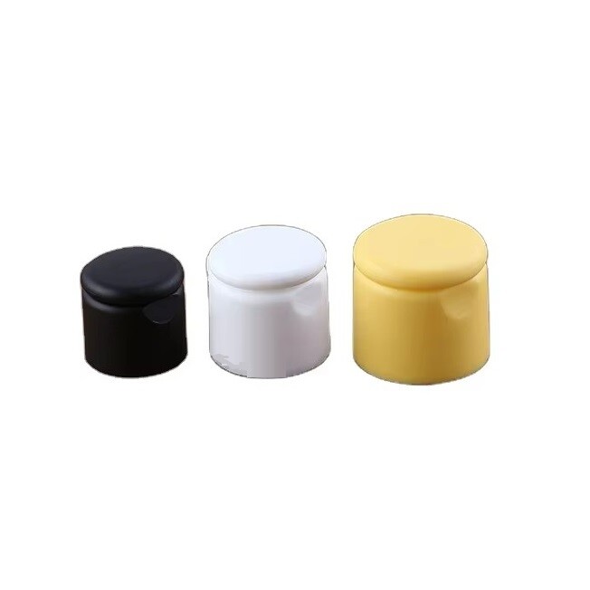 Customized colors plastic flip top cap image