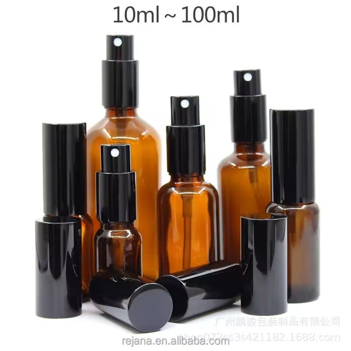perfume Prayer pump glass bottles image