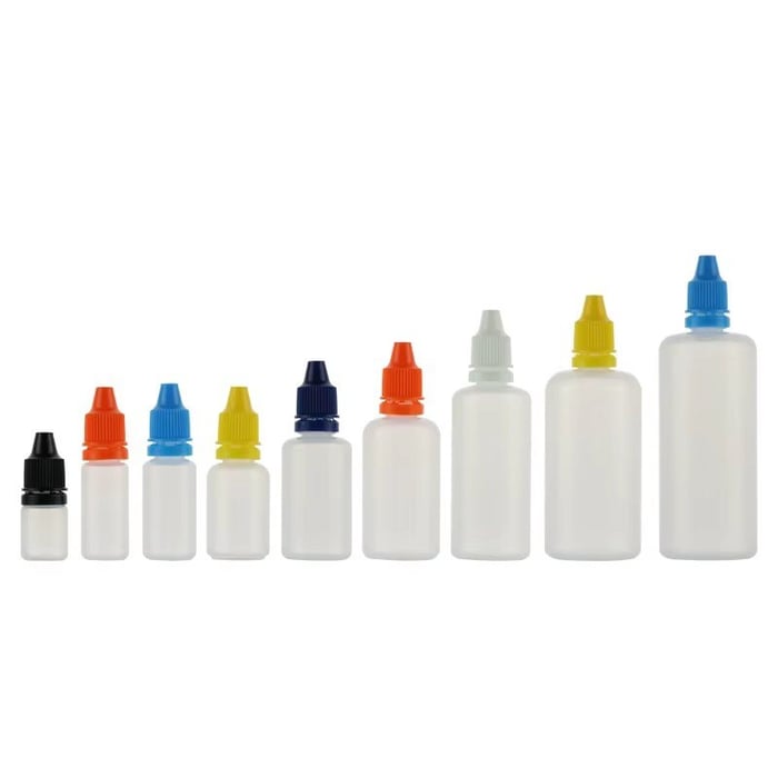 Customized colors LDPE squeeze bottles image