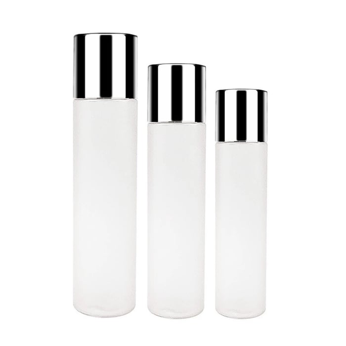 PET cylinder shape toner bottles image