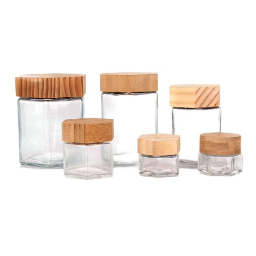 Glass jars for food packaging image