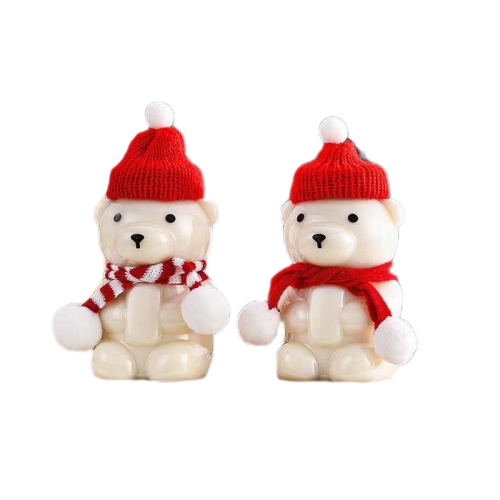 Customized food grade bear shape candy bottles image