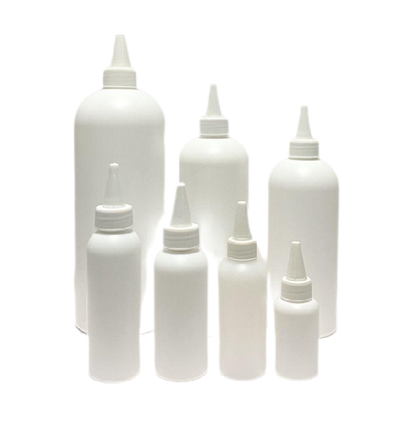 CUstomized HDPE round bottles image
