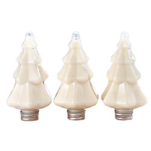 Customized food grade christmas tree bottles image