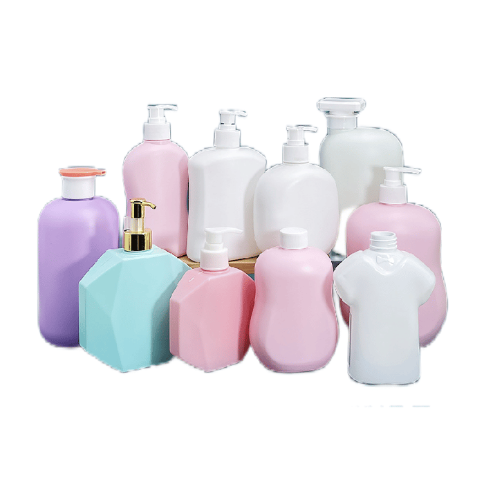 Customized shape HDPE bottles image