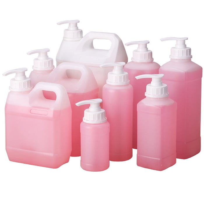 CUstomized HDPE chemical bottles  image