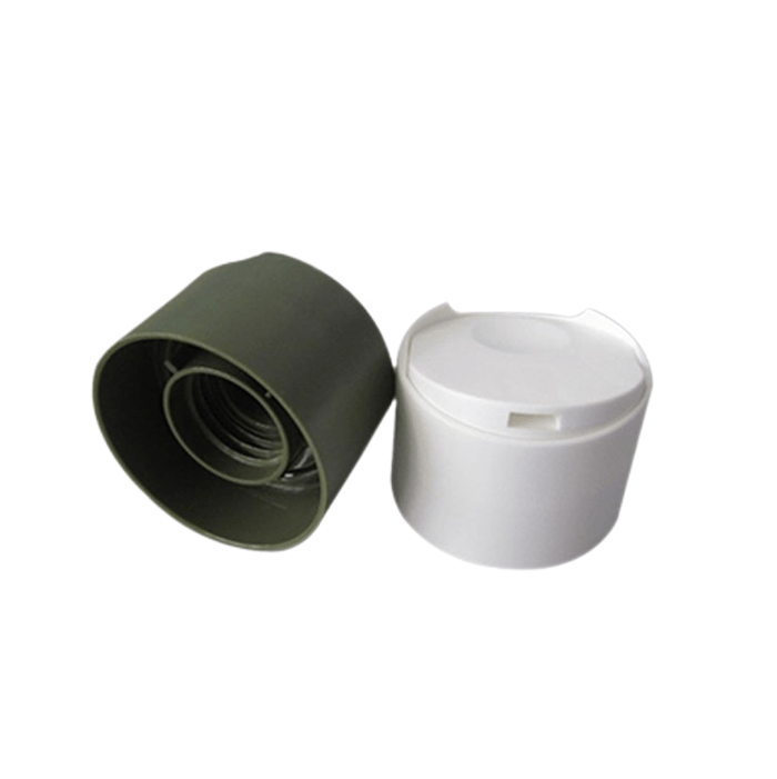 24mm Double wall plastic disc caps for shampoo image