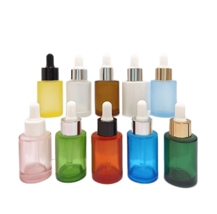  Glass serum bottle with dropper image