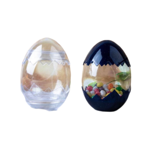 Customized food grade egg shape candy bottles image