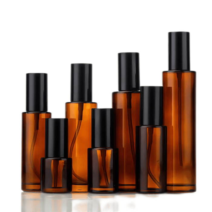 Glass sprayer pump toner bottles  image