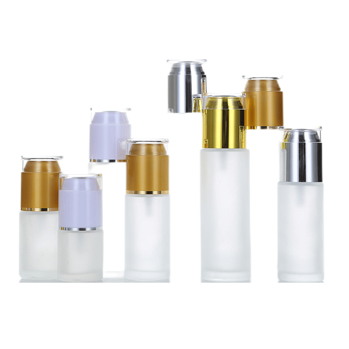 Glass bottles for skincare products image