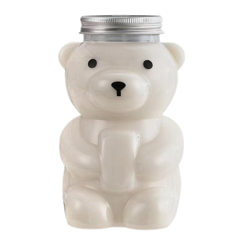 Customized food grade bear juice and candy bottles. image