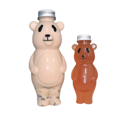 Customized food grade bear shape bottles image