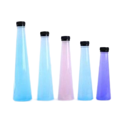 Customized food grade PP PET juice bottles image