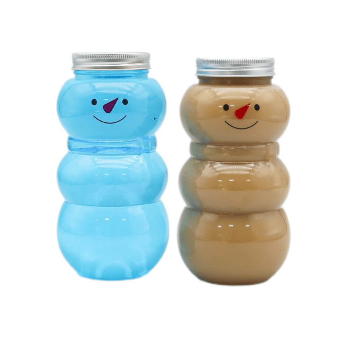 Customized food grade pp pet juice bottles image