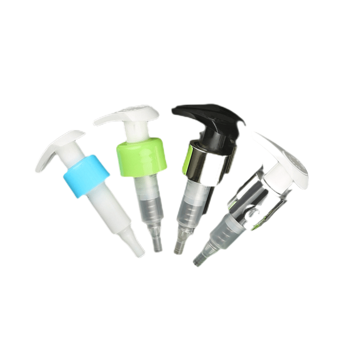 Customized colors anodized uv metal ring lotion pumps image