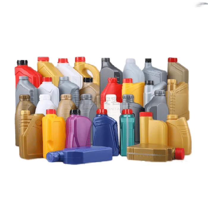 Customized colors HDPE machine lub oil bottles image