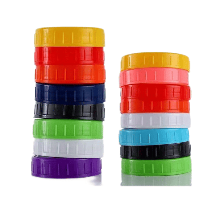 70 86mm plastic mason jar lids image