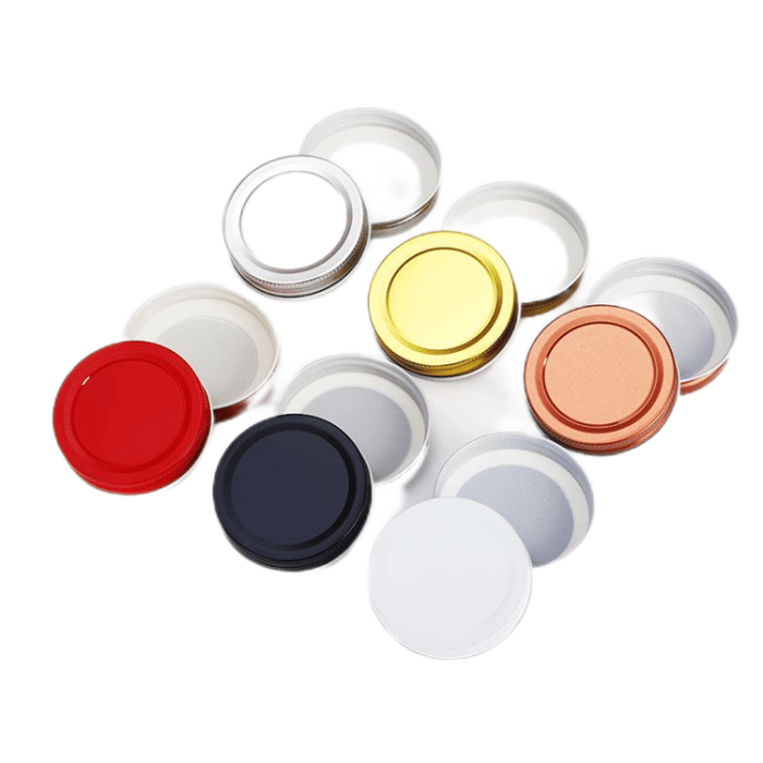 70mm 86mm Tinplate mason jar lids image
