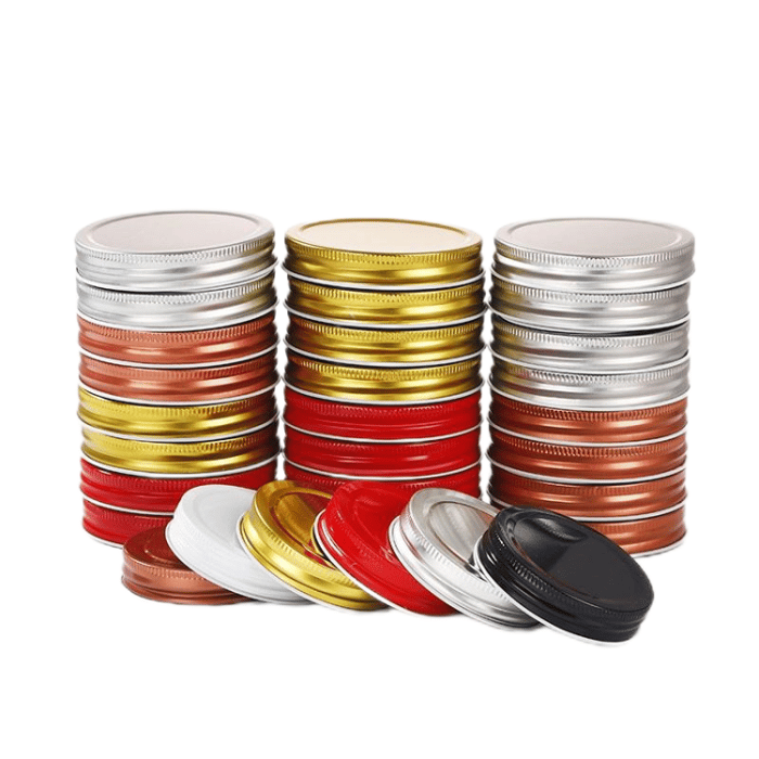 70mm 86mm Tinplate mason jar lids image