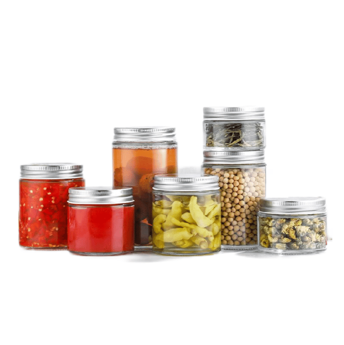 air tight glass juice jars image