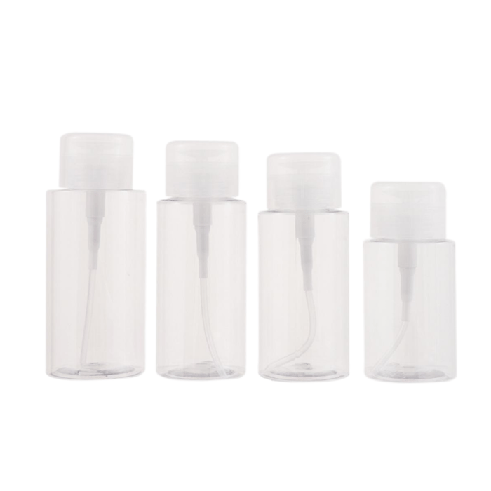 PE cosmetics remover bottles image