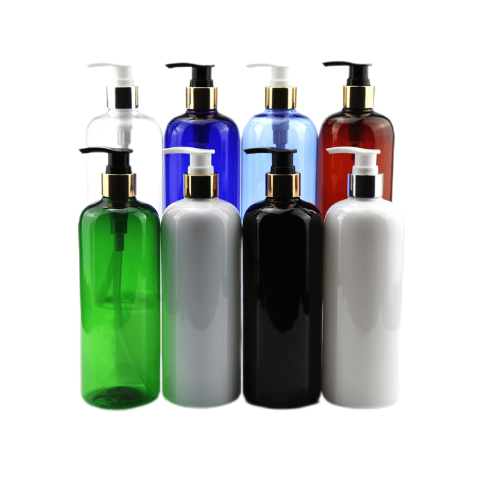 Customized PET round bottles image