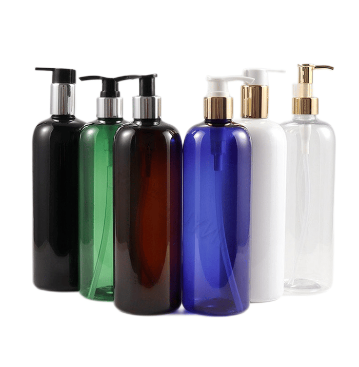 Customized round PET bottles image