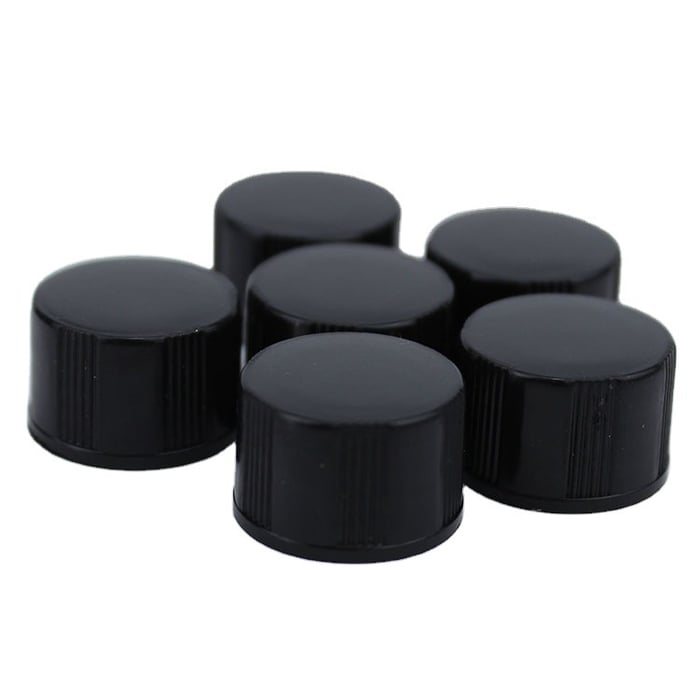 Plastic essential oil bottle caps image