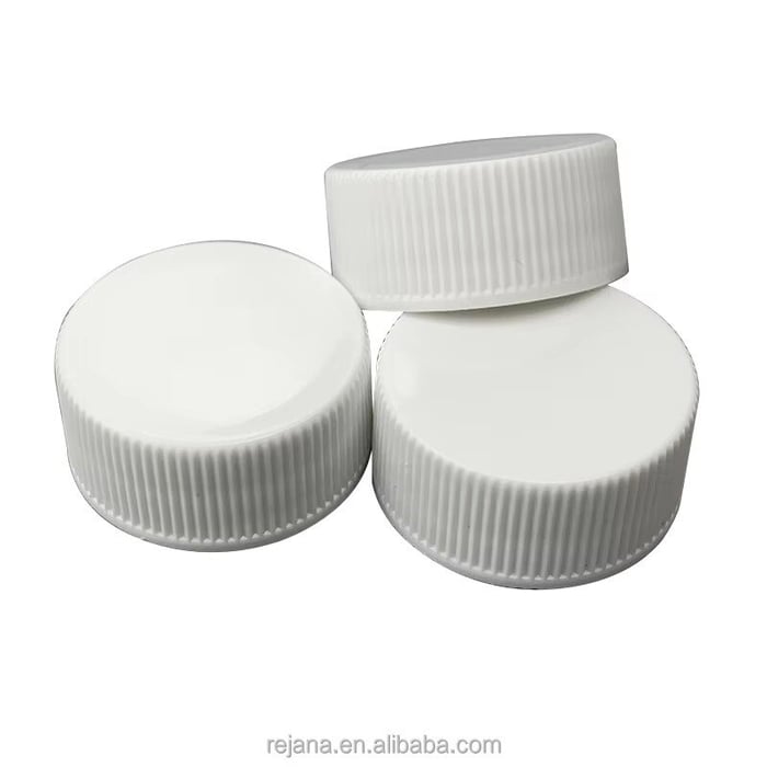 CUstomized colors plastic screw bottle caps image