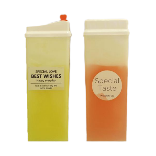 Customized food grade PP square juice bottle image