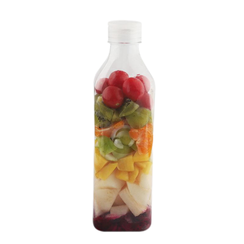 Customized food grade PET drink bottles image
