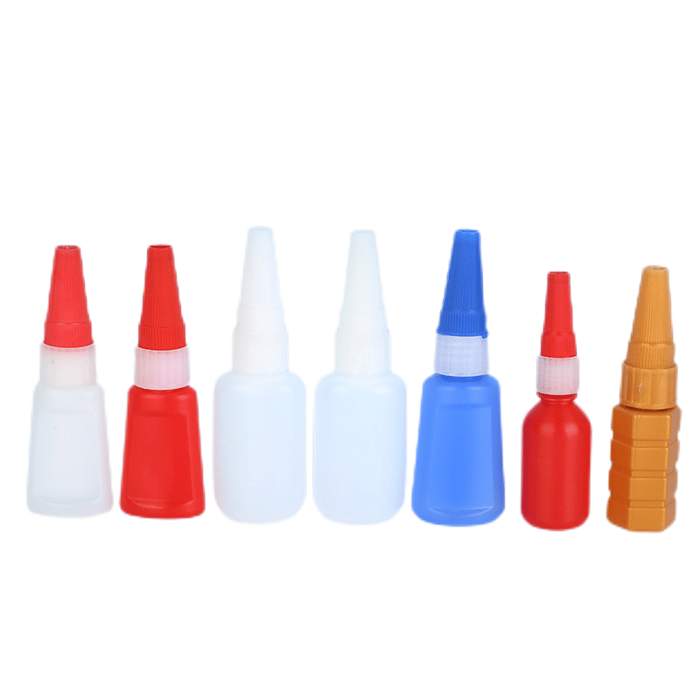 HDPE super glue bottles image