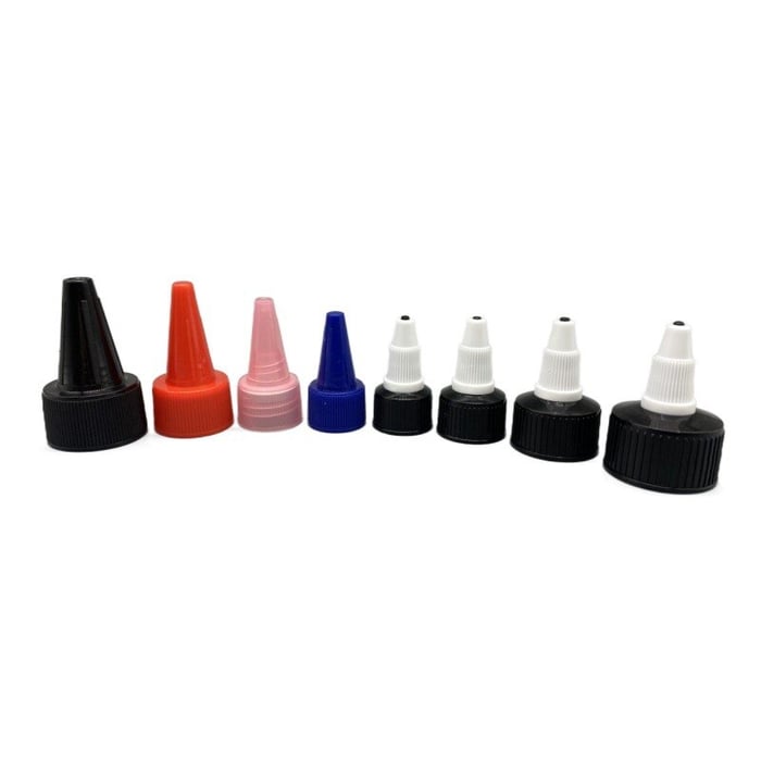 Customized plastic point nozzle twist cap image