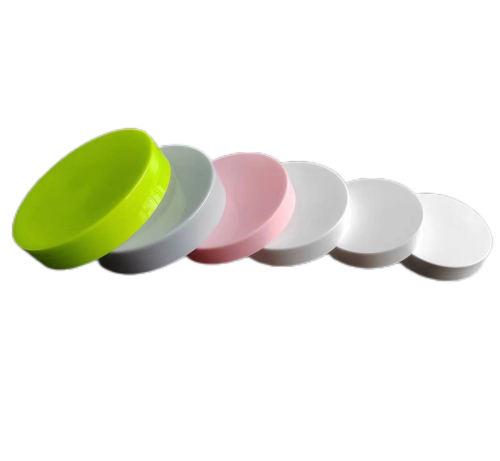 Customized colors glossy screw caps for jars image